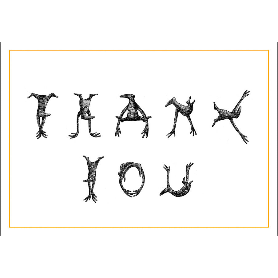 Figbash Thank You Notecards - GoreyStore