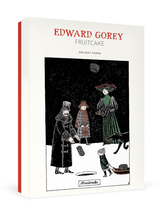 Edward Gorey Fruitcake Holiday Cards